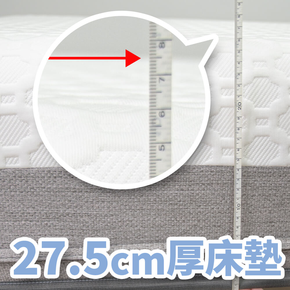 【Bgreen】全方位釋壓貼合舒眠床墊-拉鍊款(單人)商品圖4